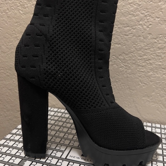 NEWBELLA Open Toe Pull-on Booties EU35/US5.5 - Picture 1 of 16